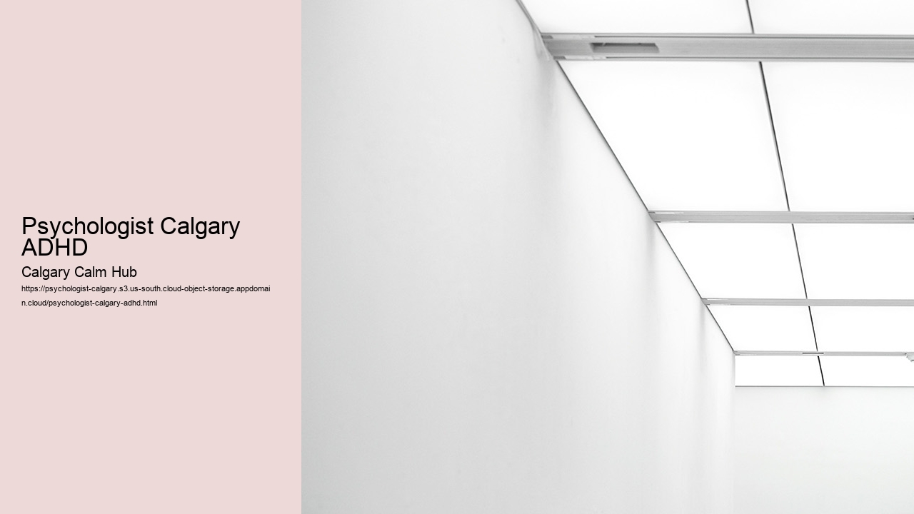 Psychologist Calgary ADHD